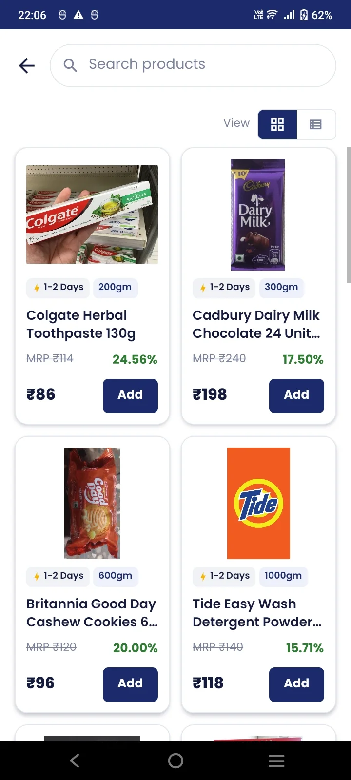 Wholesale King product list with wholesale price and margin on every item